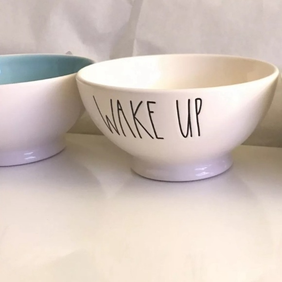 RAE DUNN Relax & Wake Up Bowls - Picture 3 of 5